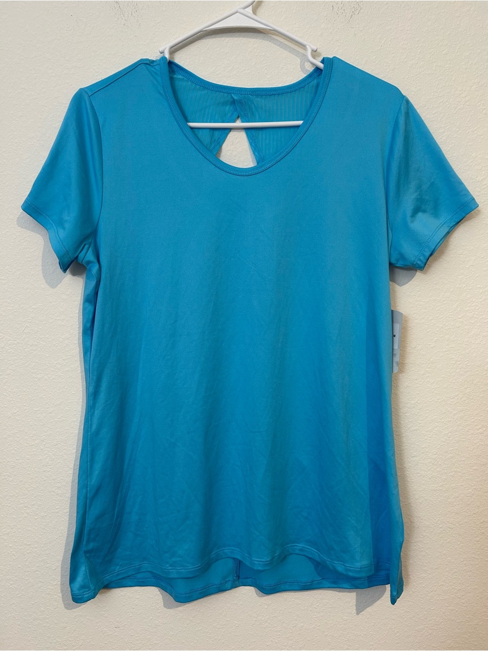 bcg Short Sleeve Scoop Tee - Turquoise